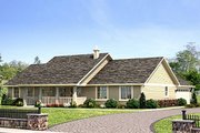 Ranch Style House Plan - 3 Beds 2 Baths 1924 Sq/Ft Plan #427-6 Photo 