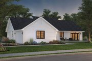 Ranch Style House Plan - 3 Beds 2 Baths 1924 Sq/Ft Plan #427-6 Exterior 