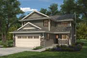 Traditional Style House Plan - 3 Beds 3 Baths 2125 Sq/Ft Plan #427-7 Exterior 