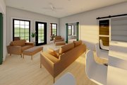 Farmhouse Style House Plan - 2 Beds 2 Baths 988 Sq/Ft Plan #126-236 Interior 