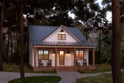 Farmhouse Style House Plan - 2 Beds 1 Baths 960 Sq/Ft Plan #430-277 Exterior 