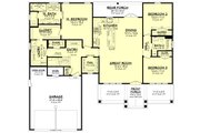 Farmhouse Style House Plan - 3 Beds 2.5 Baths 1793 Sq/Ft Plan #430-356 Floor 