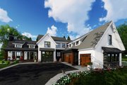 Farmhouse Style House Plan - 4 Beds 3.5 Baths 3052 Sq/Ft Plan #51-1145 Exterior 