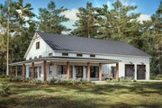 Barndominium Style House Plan - 3 Beds 2.5 Baths 2000 Sq/Ft Plan #430-333 Exterior 