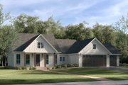 Farmhouse Style House Plan - 3 Beds 2.5 Baths 1797 Sq/Ft Plan #430-316 Exterior 