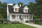 Country Style House Plan - 3 Beds 2.5 Baths 1908 Sq/Ft Plan #427-1 Exterior 