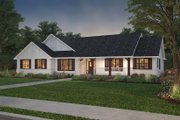 Country Style House Plan - 4 Beds 2.5 Baths 2563 Sq/Ft Plan #427-8 Exterior 