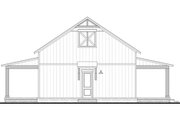 Barndominium Style House Plan - 3 Beds 2 Baths 1635 Sq/Ft Plan #430-370 Exterior 