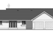 Ranch Style House Plan - 3 Beds 3 Baths 1787 Sq/Ft Plan #427-9 Exterior 