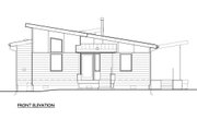 Modern Style House Plan - 2 Beds 1 Baths 800 Sq/Ft Plan #890-1 Exterior 
