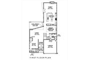 Modern Style House Plan - 4 Beds 4.5 Baths 4541 Sq/Ft Plan #449-13 Floor 