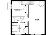 Farmhouse Style House Plan - 1 Beds 1.5 Baths 1024 Sq/Ft Plan #126-176 Floor 