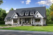 Farmhouse Style House Plan - 3 Beds 2.5 Baths 2287 Sq/Ft Plan #51-1137 Exterior 