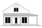 Barndominium Style House Plan - 2 Beds 2 Baths 1260 Sq/Ft Plan #430-347 Exterior 
