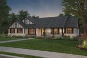 Country Style House Plan - 4 Beds 2.5 Baths 2572 Sq/Ft Plan #427-14 Exterior 