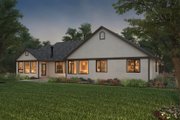 Country Style House Plan - 4 Beds 2.5 Baths 2572 Sq/Ft Plan #427-14 Exterior 