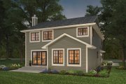 Traditional Style House Plan - 3 Beds 3 Baths 2125 Sq/Ft Plan #427-7 Exterior 