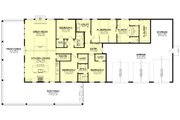Barndominium Style House Plan - 4 Beds 3 Baths 2500 Sq/Ft Plan #430-342 Floor 