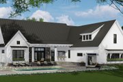 Farmhouse Style House Plan - 3 Beds 2.5 Baths 2287 Sq/Ft Plan #51-1137 Exterior 