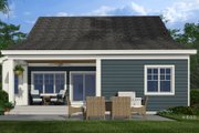 Craftsman Style House Plan - 4 Beds 4 Baths 2225 Sq/Ft Plan #51-1458 Exterior 