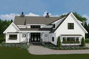 Farmhouse Style House Plan - 4 Beds 3.5 Baths 2528 Sq/Ft Plan #51-1130 Exterior 