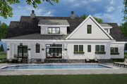 Farmhouse Style House Plan - 4 Beds 3.5 Baths 2862 Sq/Ft Plan #51-1155 Exterior 