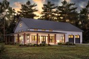 Barndominium Style House Plan - 3 Beds 2.5 Baths 2000 Sq/Ft Plan #430-333 Exterior 
