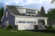 Bungalow Style House Plan - 4 Beds 4 Baths 2225 Sq/Ft Plan #51-1457 Exterior 