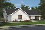 Ranch Style House Plan - 3 Beds 2 Baths 1924 Sq/Ft Plan #427-6 Exterior 