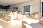 Farmhouse Style House Plan - 1 Beds 1.5 Baths 1024 Sq/Ft Plan #126-176 Interior 
