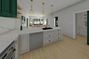 Farmhouse Style House Plan - 1 Beds 1.5 Baths 1024 Sq/Ft Plan #126-176 Interior 