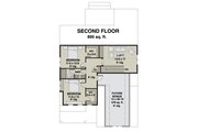 Farmhouse Style House Plan - 3 Beds 2.5 Baths 2456 Sq/Ft Plan #51-1166 Floor 