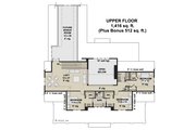 Farmhouse Style House Plan - 4 Beds 3.5 Baths 3482 Sq/Ft Plan #51-1240 Floor 