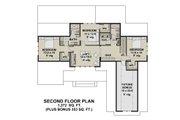 Farmhouse Style House Plan - 4 Beds 4 Baths 3319 Sq/Ft Plan #51-1156 Floor 