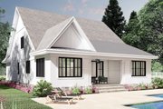 Farmhouse Style House Plan - 3 Beds 3 Baths 2578 Sq/Ft Plan #51-1172 Exterior 