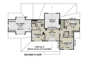 Farmhouse Style House Plan - 4 Beds 3.5 Baths 2862 Sq/Ft Plan #51-1155 Floor 