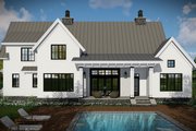 Farmhouse Style House Plan - 4 Beds 3.5 Baths 2528 Sq/Ft Plan #51-1130 Exterior 