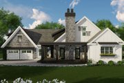 Farmhouse Style House Plan - 3 Beds 2.5 Baths 2483 Sq/Ft Plan #51-1133 Exterior 