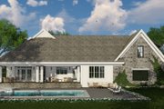 Farmhouse Style House Plan - 3 Beds 2.5 Baths 2483 Sq/Ft Plan #51-1133 Exterior 
