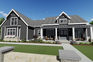 Farmhouse Bungalow Home Plans, Floor Plans & Designs