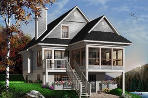 Small Beach House Plans, Floor Plans & Designs