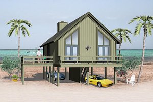 Beach House Plans Under 1000 Sq. Ft. 
