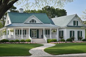Country House with Wrap Around Porch Floor Plans & Designs