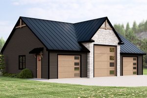3-Car Garage Plans & Designs