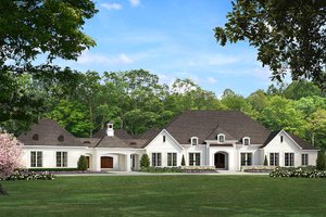 Large One-Story House Plans, Floor Plans & Designs