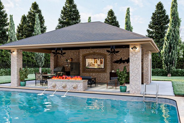 Pool House Plans