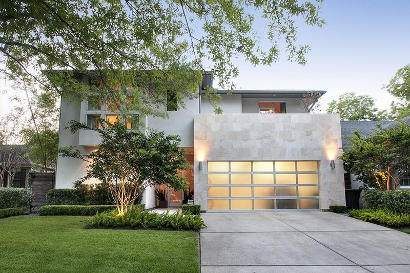 Modern Style House Plan - 4 Beds 4.5 Baths 4541 Sq/Ft Plan #449-13 Exterior