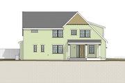 Farmhouse Style House Plan - 4 Beds 3.5 Baths 2597 Sq/Ft Plan #460-11 Exterior 