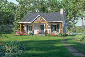 One-Story Cottage House Plans, Floor Plans & Designs